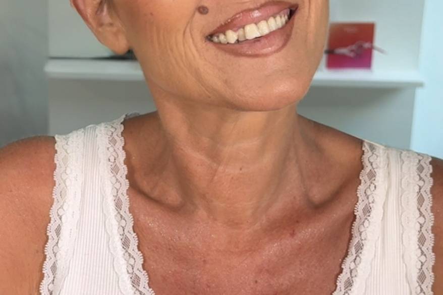 Trucco sposa allungato antiage