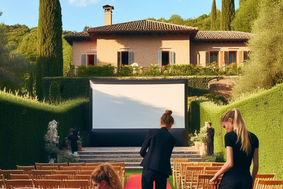 Allestimento cinema