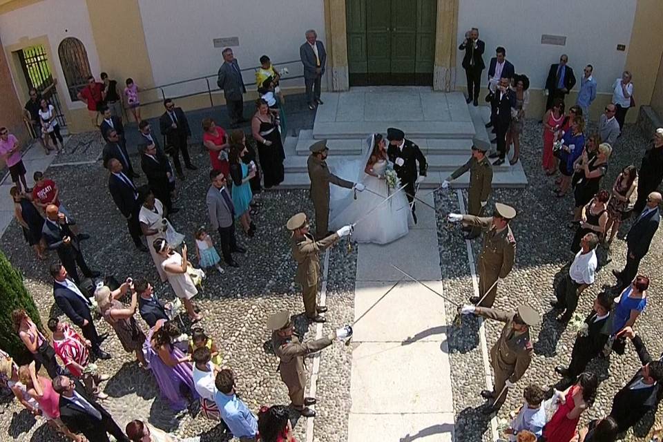 Drone matrimonio padova