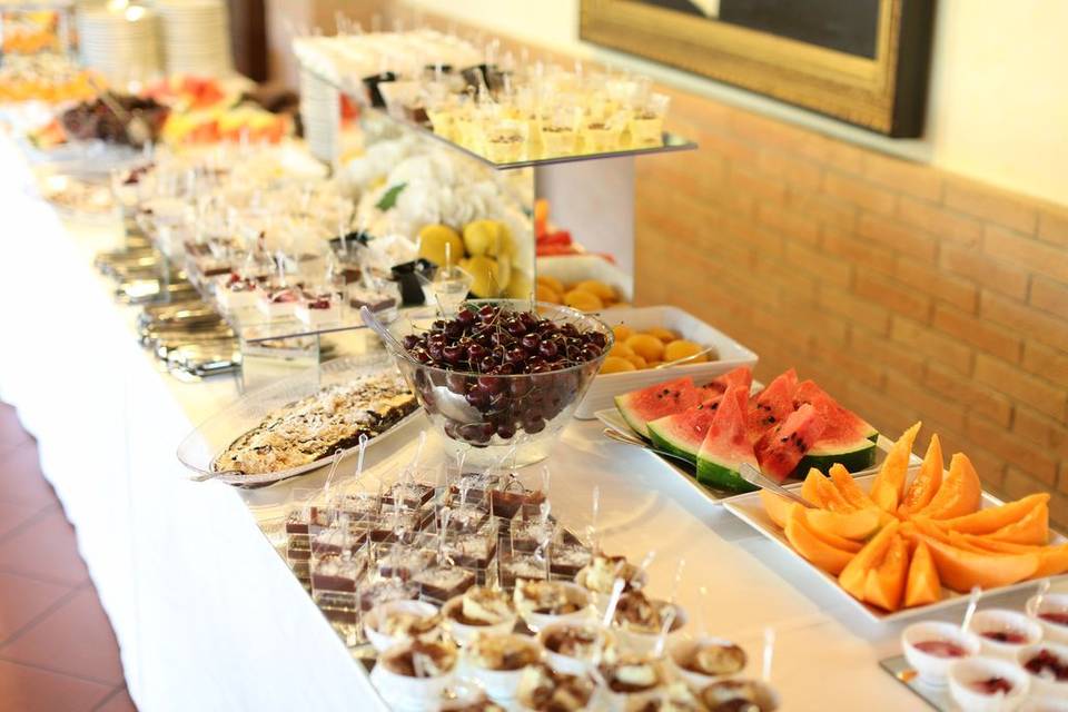 Buffet dolci e frutta