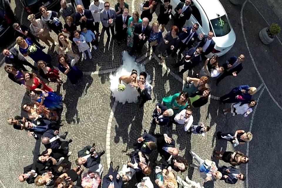 Drone matrimonio ferrara