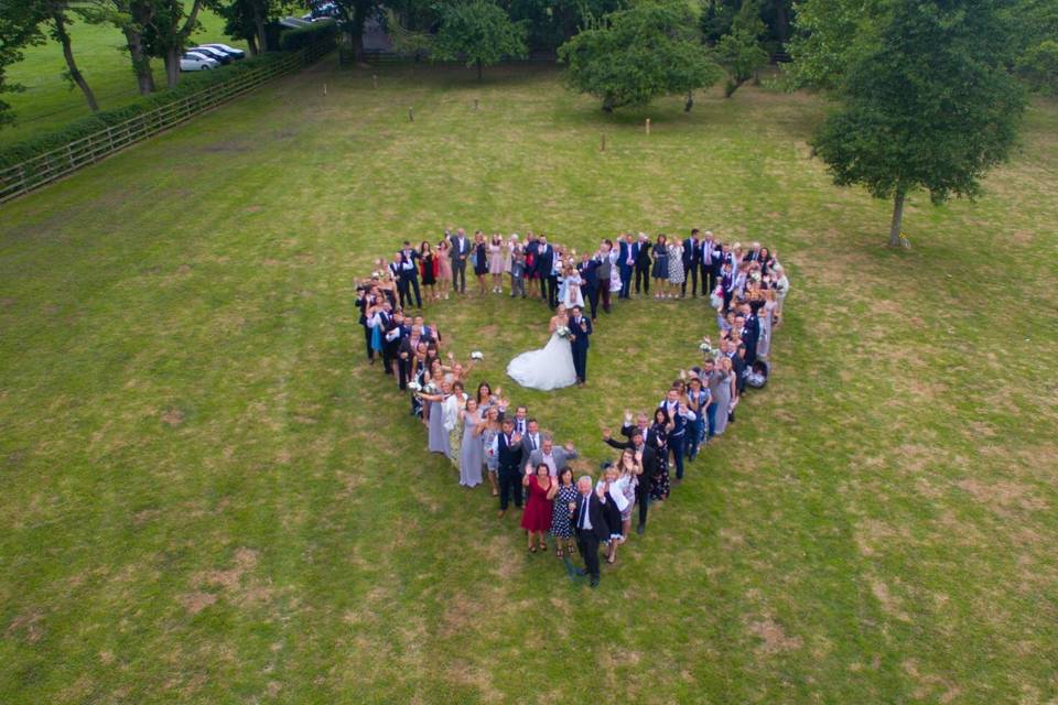 Drone matrimonio padova