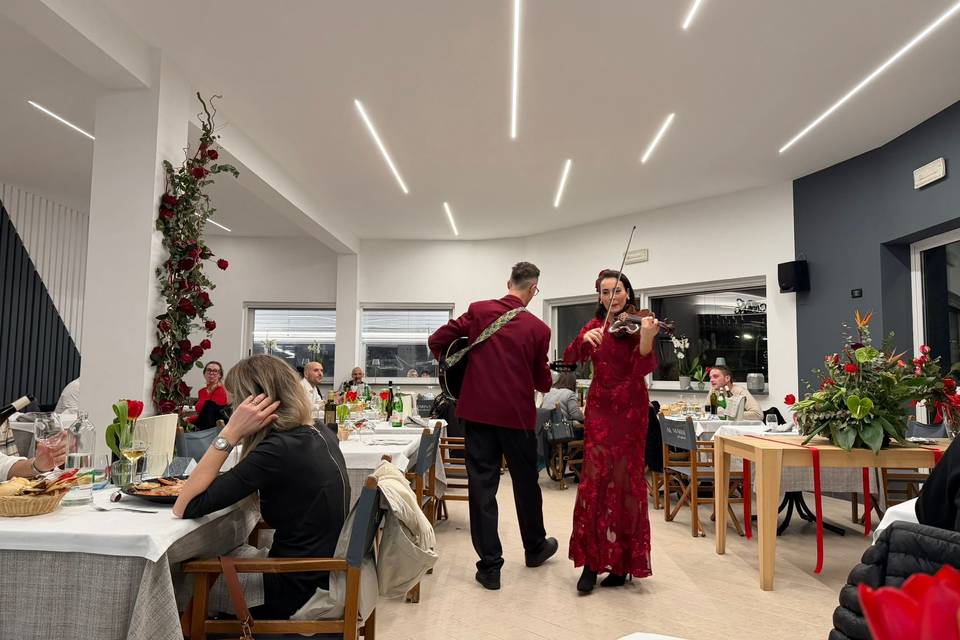 Cena di san valentino