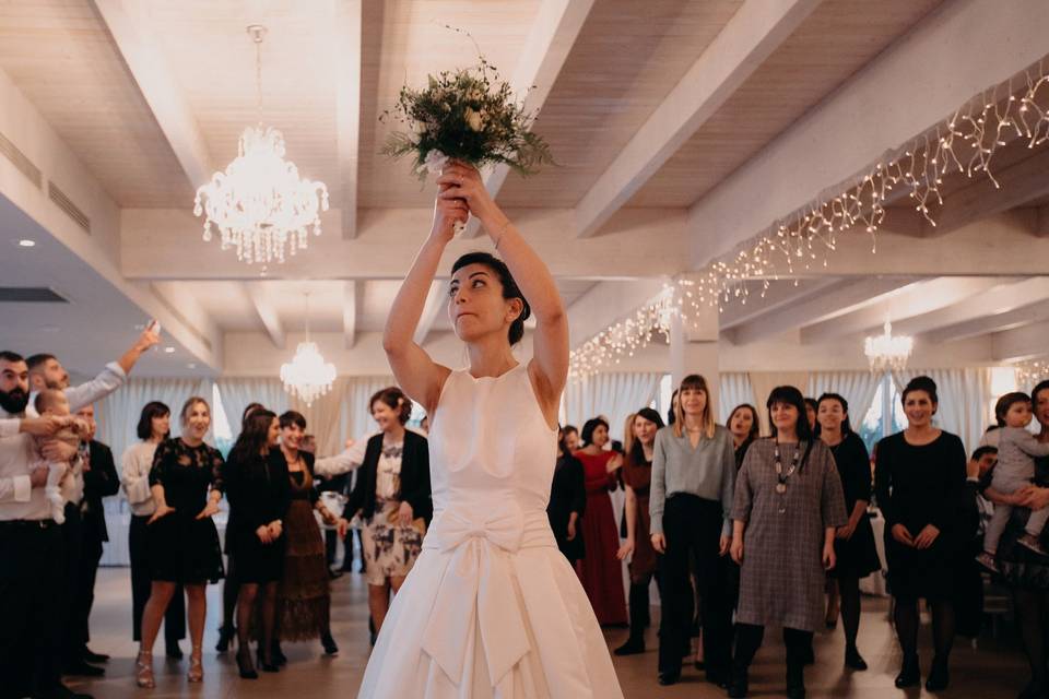 Il lancio del Bouquet