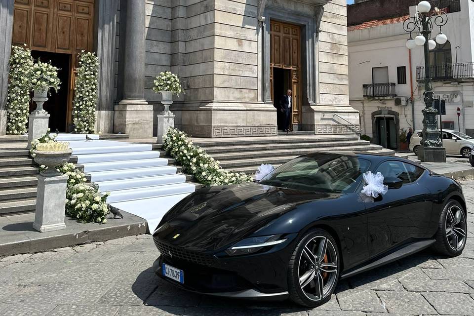 Ferrari roma wedding