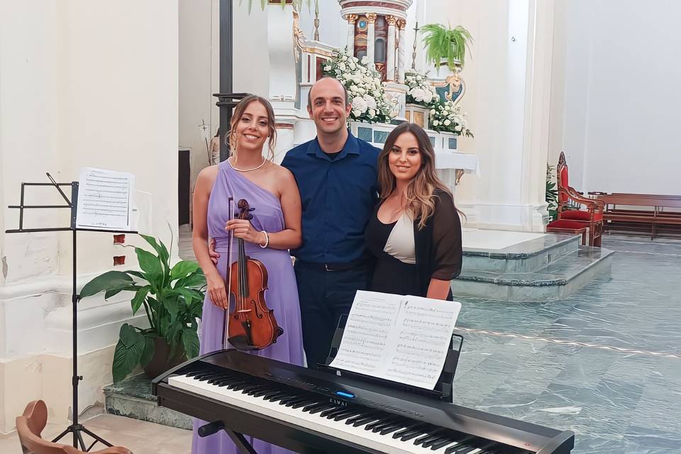 Trio violino, voce, canto