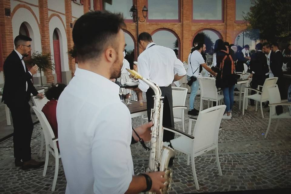 Sax wedding