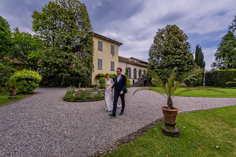 Matrimonio-Villa Parravicini