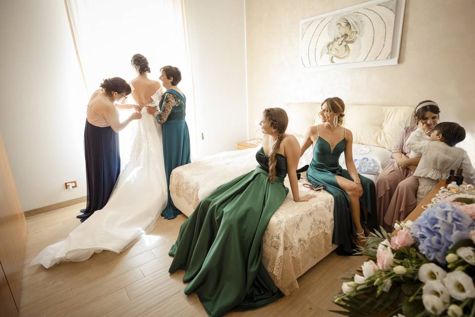 Abiti eleganti- sposa