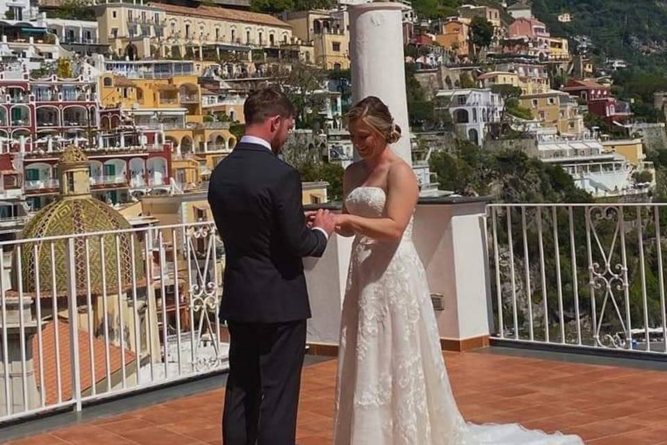 Matrimonio a Positano