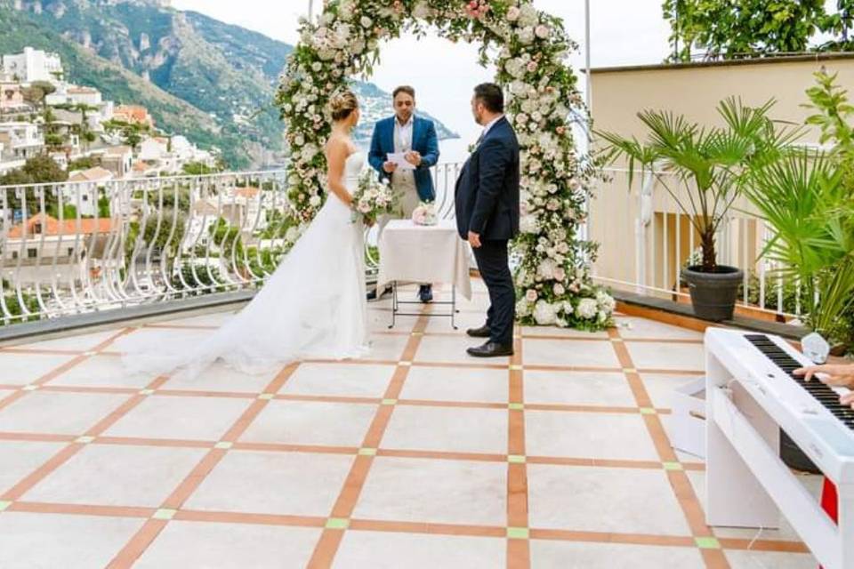 Matrimonio a Positano