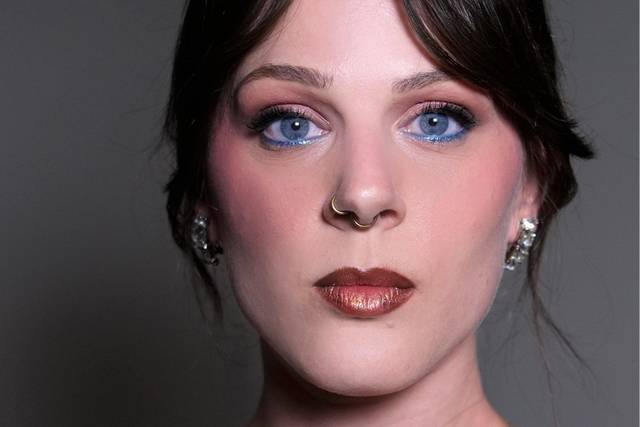 Trucco sposa azzurro