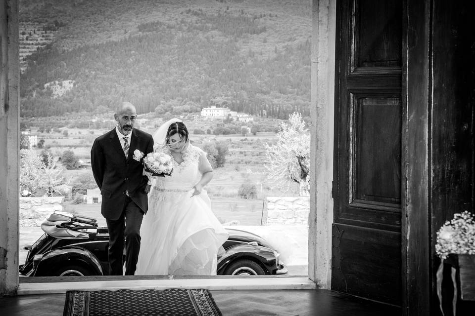 L'arrivo della sposa