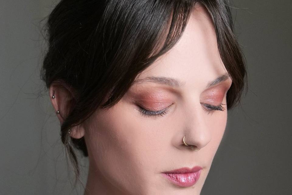 Trucco naturale sposa