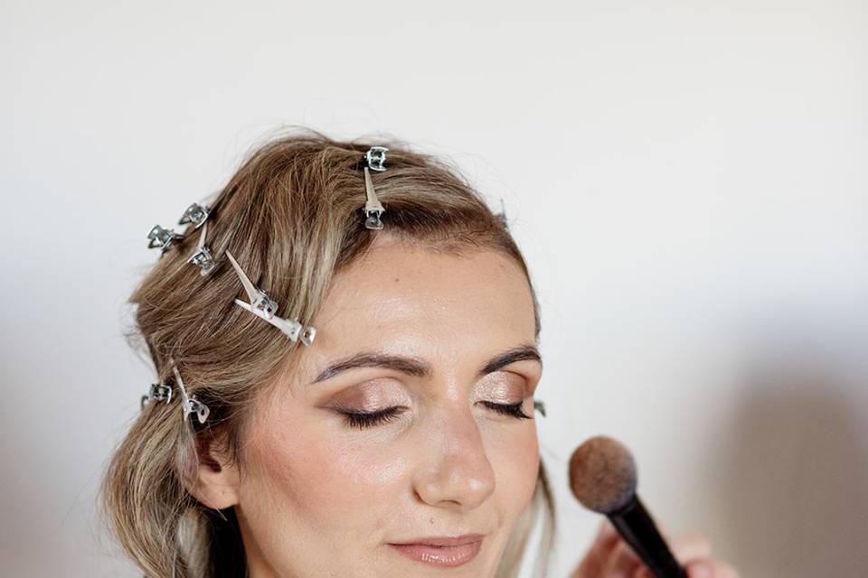 Trucco sposa glam