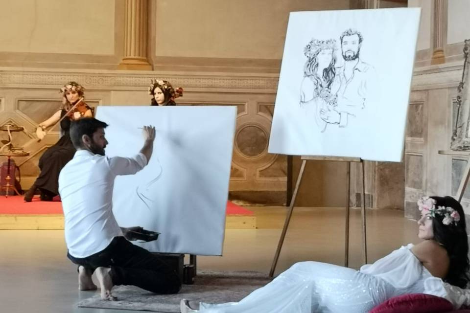 Live painting