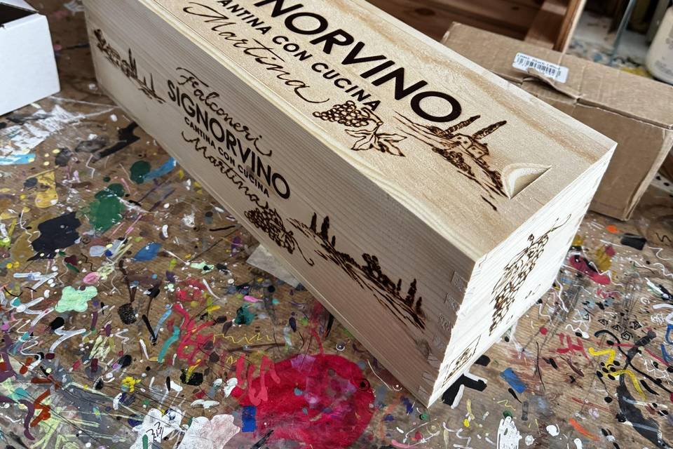 Pirografo su legno