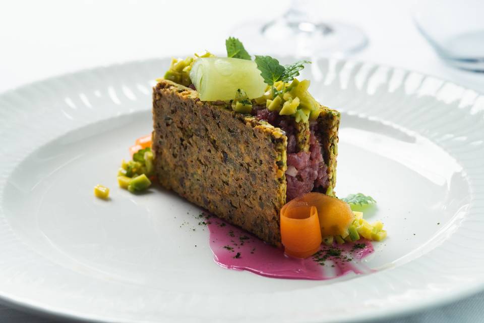 Tartare di manzo fumè