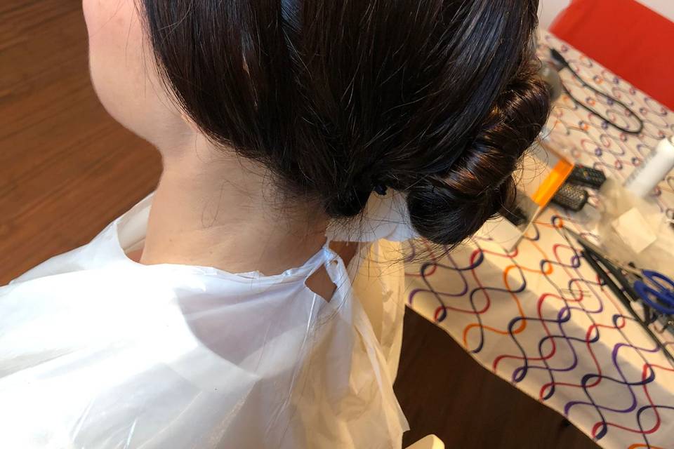 Chignon basso