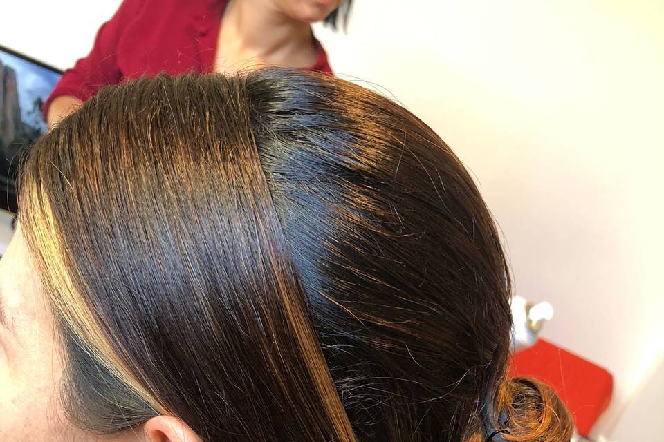 Chignon semplice