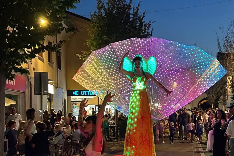 Parata luminosa Novate Milanes