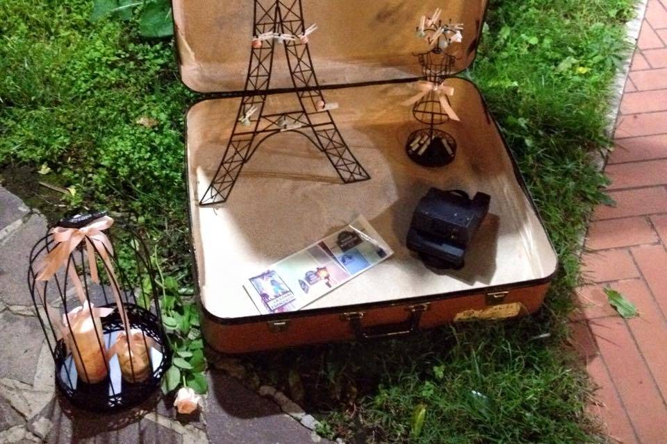 Photobooth Tema Paris Vintage