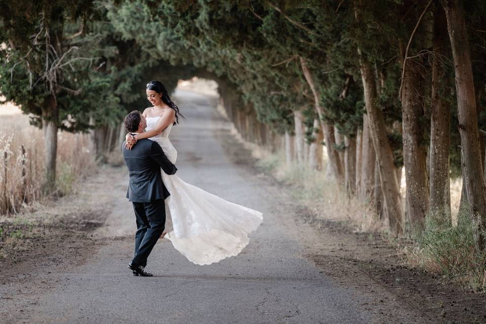 L'allegria degli sposi