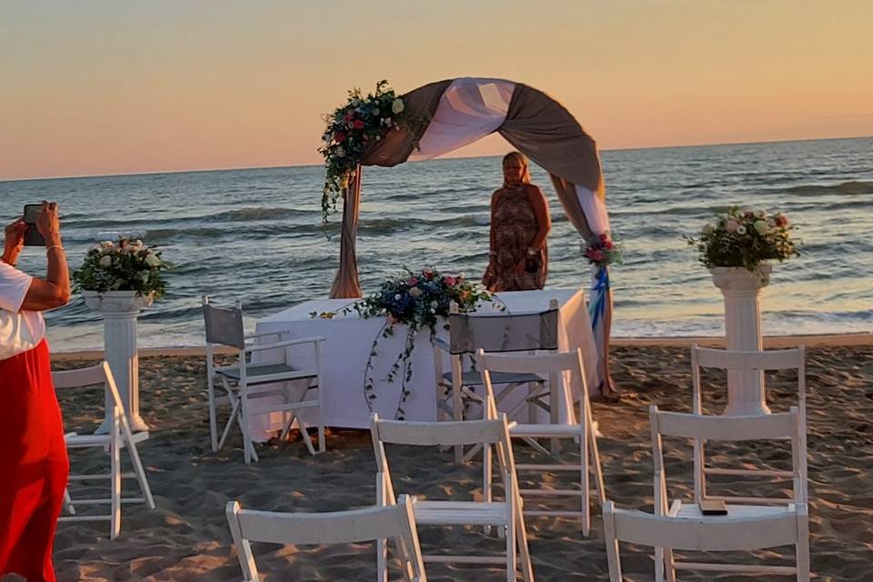 Matrimonio sulla spiaggia