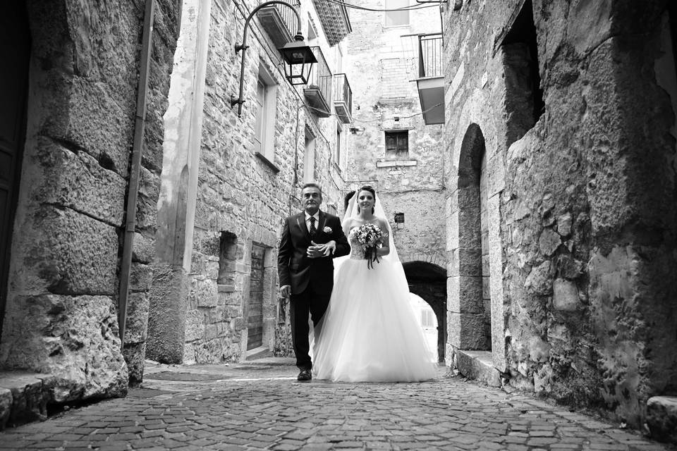 L'arrivo della sposa