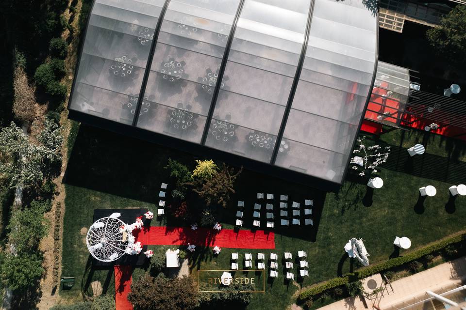 Drone shot