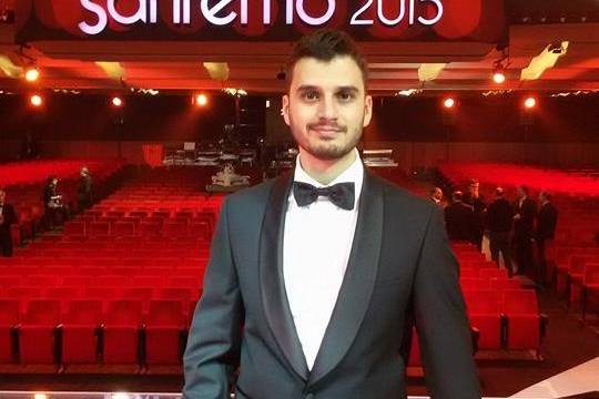 Daniele Molino a sanremo