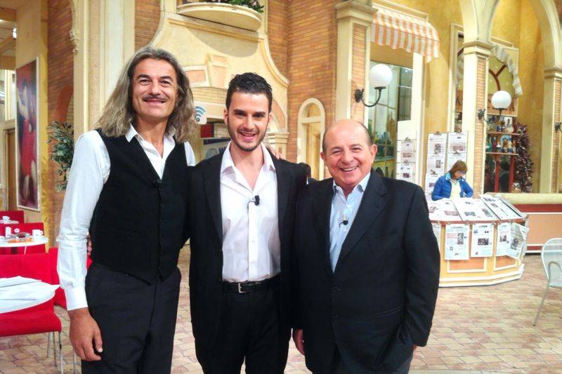 Daniele Molino in televisione