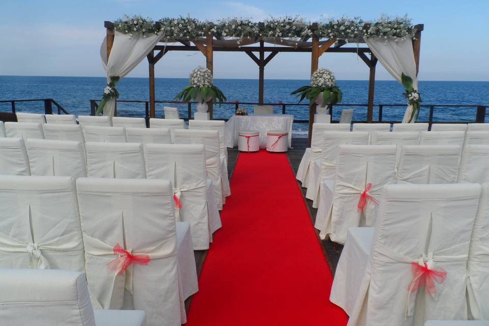 Matrimonio sul mare