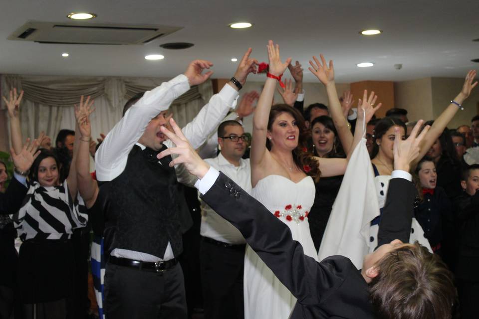 Sposi Donatella e Vincenzo