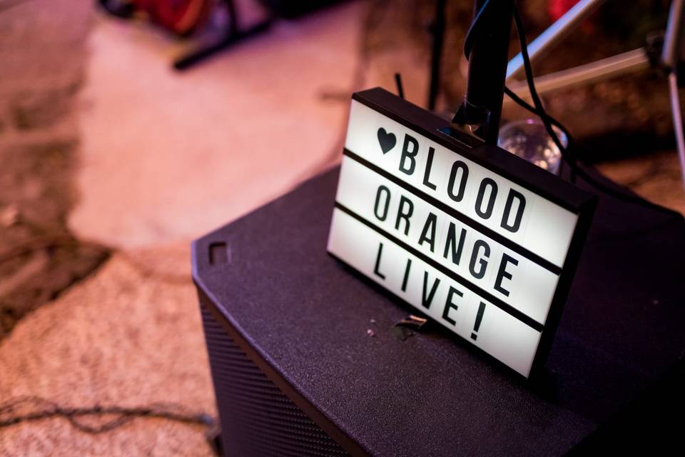 Blood Orange - Live Music