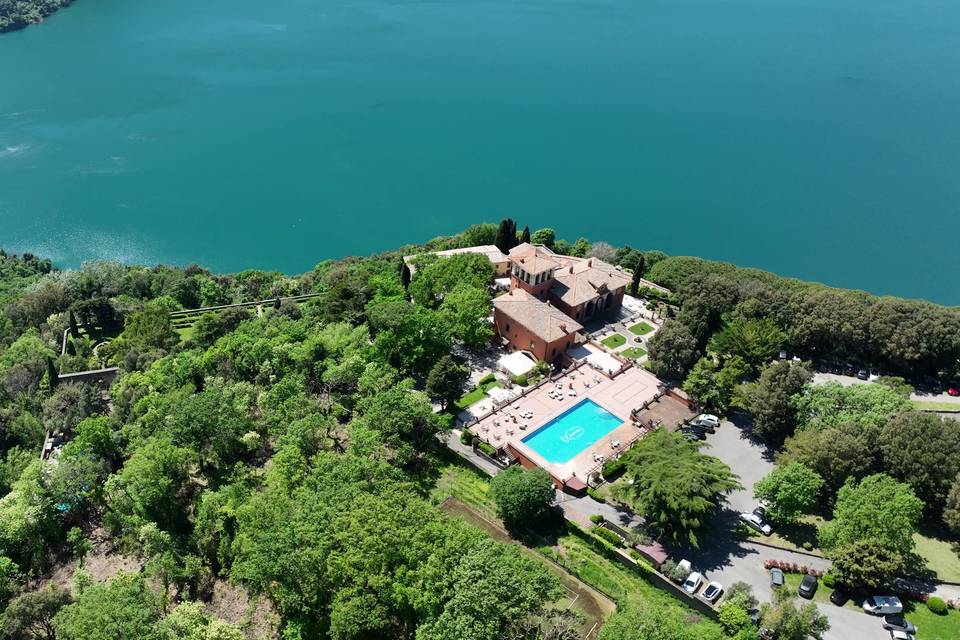 Veduta aerea- Villa del Cardin