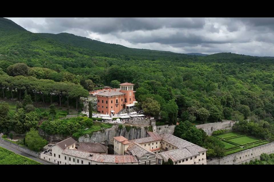 Veduta- Villa del Cardinale