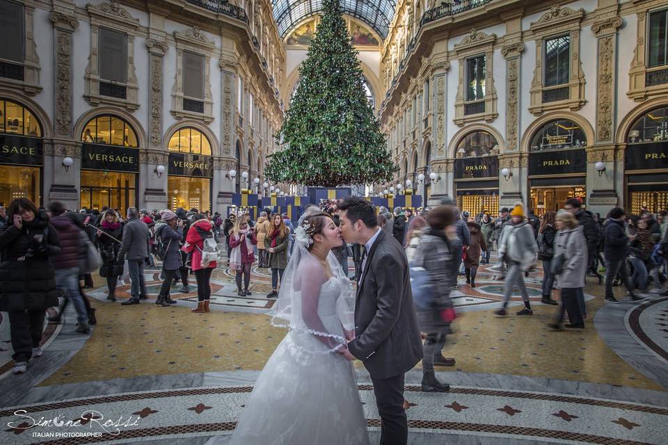 Matrimonio in Piazza Duomo