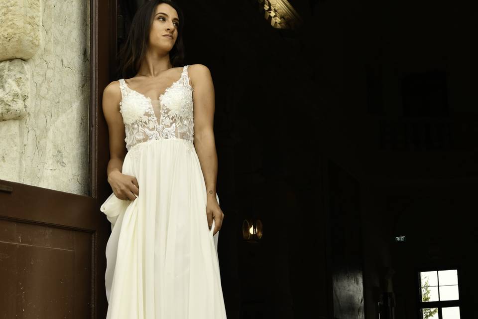 Abito sposa moderno