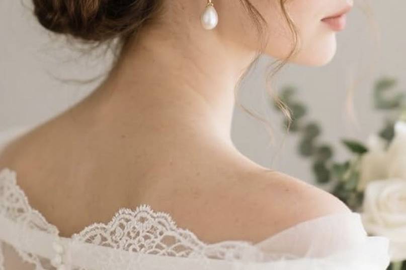 chignon basso con