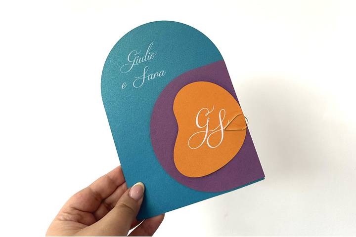 Invito palette taglio laser