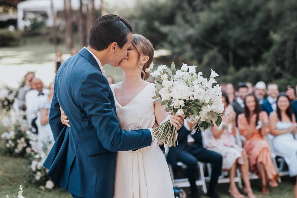 Ceremony in the park