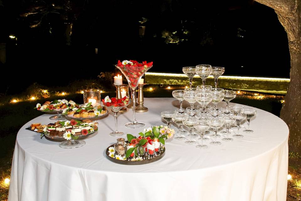 Dessert table