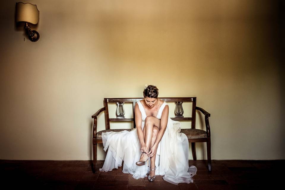 Preparazione sposa