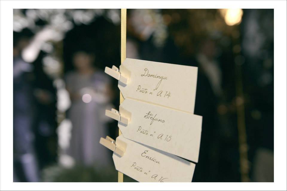 Escort card