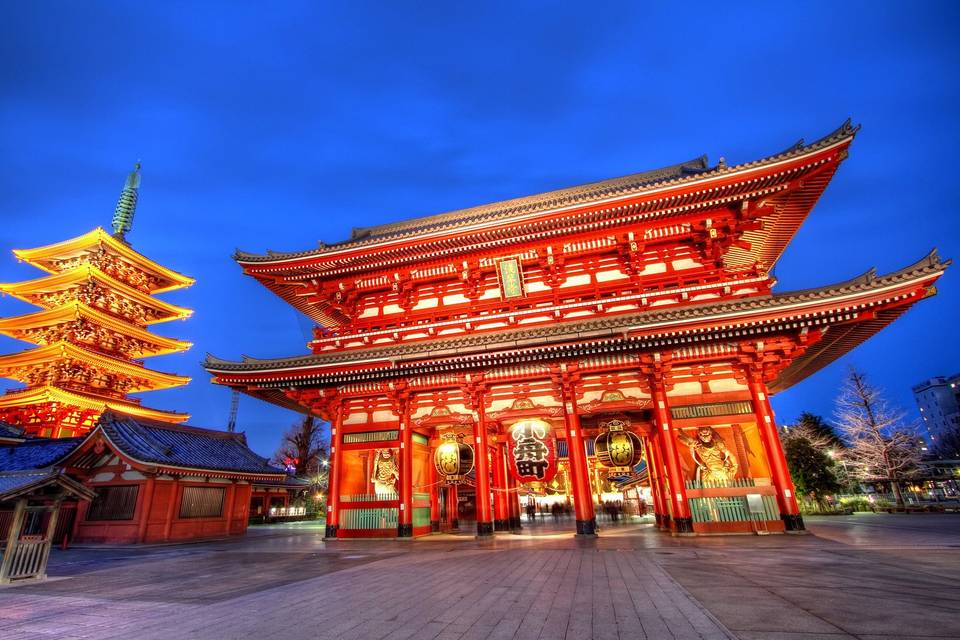 Asakusa Kannon Temple-Giappone