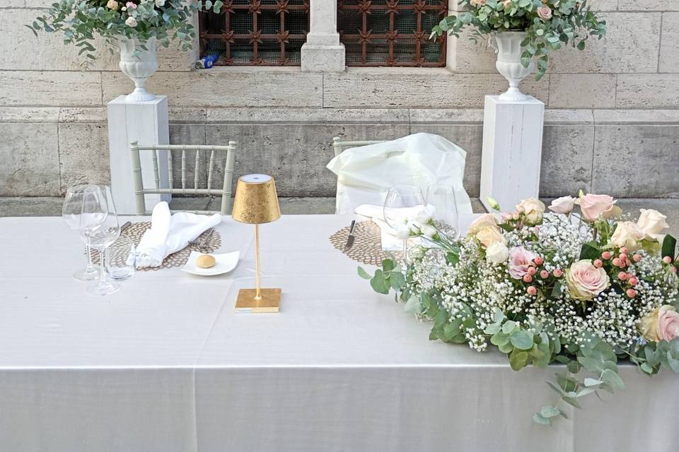 Tavolo sposi