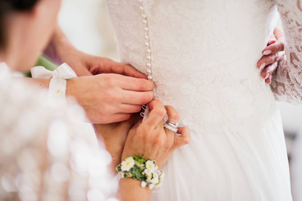 Preparazione sposa