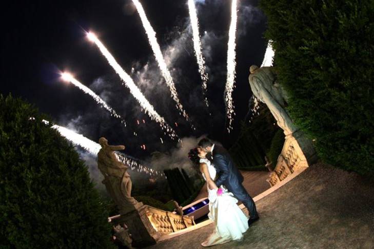 Wedding - Fireworks - Italy - fuochi d'artificio per matrimonio