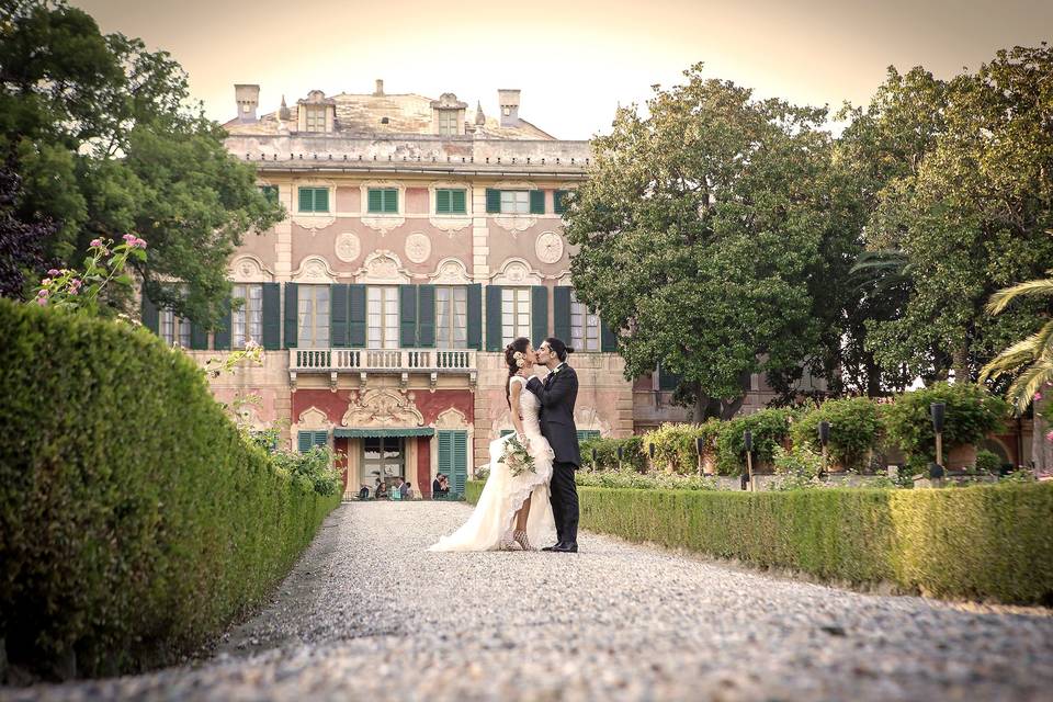 Matrimonio in villa